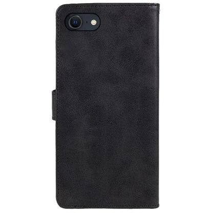 For iPhone SE (2024) Case Calf Texture Leather Phone Cover Full Shockproof Protection