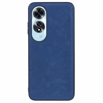 For Oppo A60 4G Case Retro PU Leather Slim Back Cover