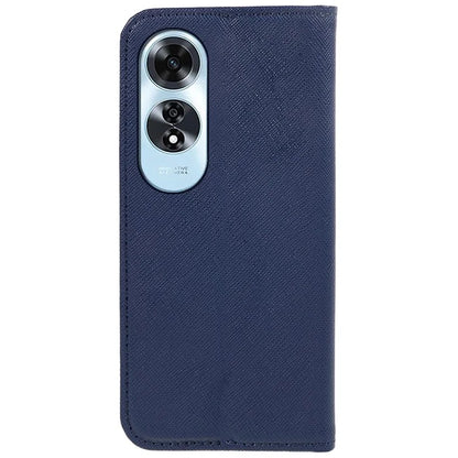 For Oppo A60 4G Case Strong Magnetic Closing Leather Phone Cover
