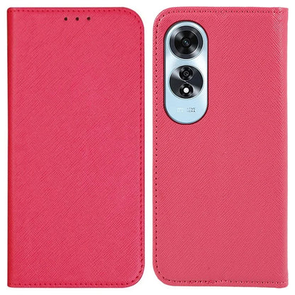 For Oppo A60 4G Case Strong Magnetic Closing Leather Phone Cover