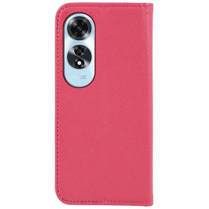 For Oppo A60 4G Case Strong Magnetic Closing Leather Phone Cover