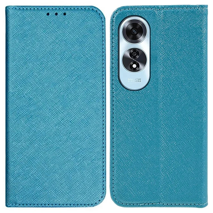 For Oppo A60 4G Case Strong Magnetic Closing Leather Phone Cover