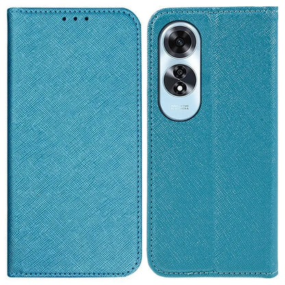 For Oppo A60 4G Case Strong Magnetic Closing Leather Phone Cover