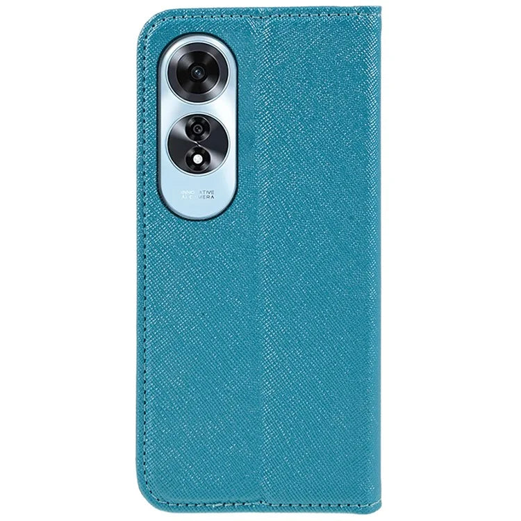 For Oppo A60 4G Case Strong Magnetic Closing Leather Phone Cover
