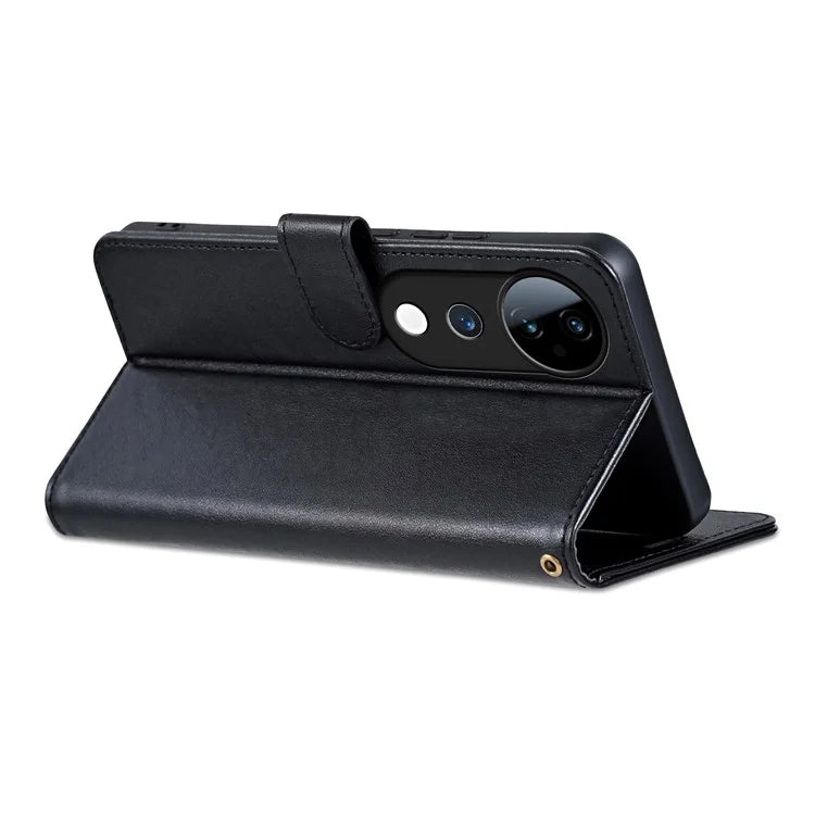 AZNS For vivo S19 Pro 5G Wallet Case Folding Stand PU Leather Phone Cover