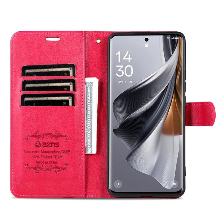 AZNS For vivo S19 Pro 5G Wallet Case Folding Stand PU Leather Phone Cover