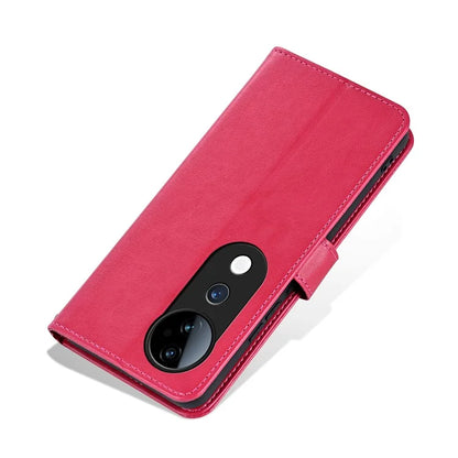 AZNS For vivo S19 Pro 5G Wallet Case Folding Stand PU Leather Phone Cover