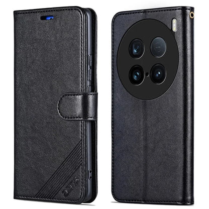 AZNS For vivo X100 Ultra 5G Protective Case Stand PU Leather Wallet Phone Cover