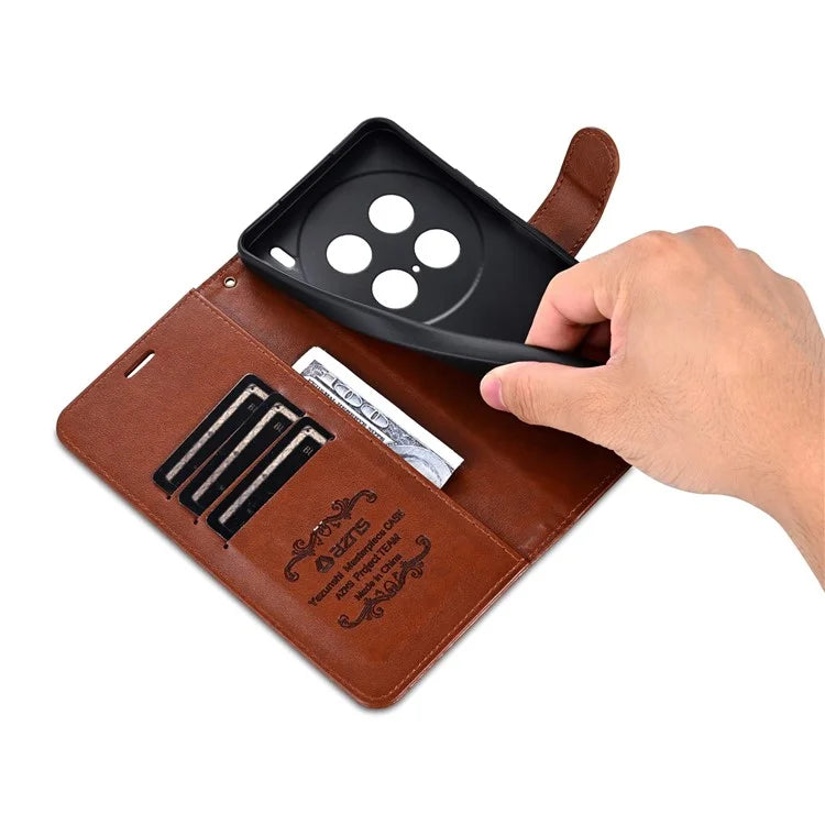 AZNS For vivo X100 Ultra 5G Protective Case Stand PU Leather Wallet Phone Cover