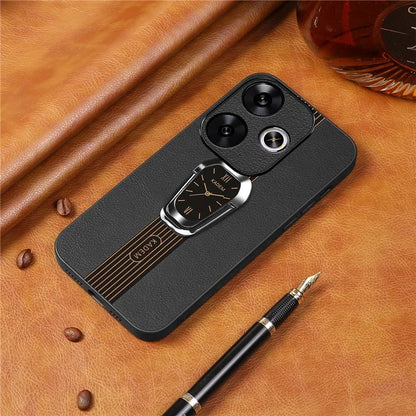 KADEM For Xiaomi Redmi 13 4G / Poco M6 4G Case with Kickstand Hybrid Phone Cover Fits Magnetic Car Mount