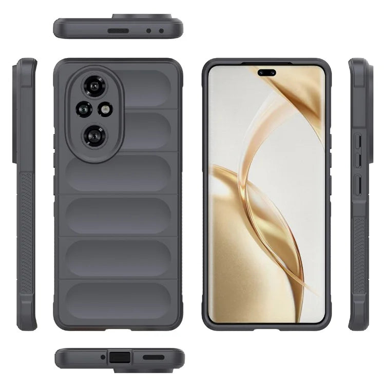 For Honor 200 Pro 5G Case Anti-Scratch Soft TPU Rugged Back Phone Cover