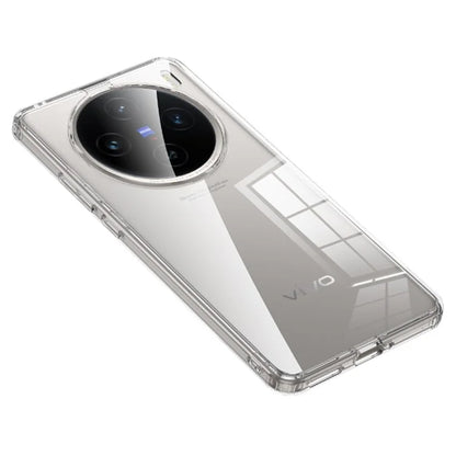 For vivo X100s 5G Case Hard PC Soft TPU Dual-Layer Phone Cover