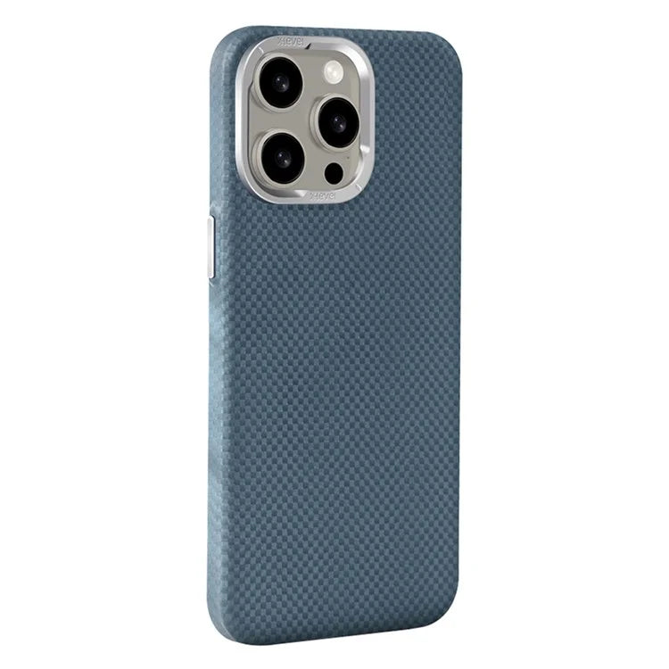 X-LEVEL For iPhone 14 Pro Phone Cases Magnetic Carbon Fiber+Metal Phone Cover Compatible with MagSafe
