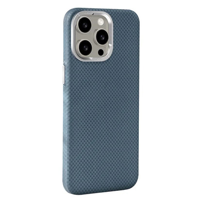 X-LEVEL For iPhone 14 Pro Phone Cases Magnetic Carbon Fiber+Metal Phone Cover Compatible with MagSafe