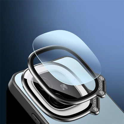 For vivo iQOO Z9 Turbo 5G Slim-Fit TPU+PC+Metal Cases Hidden Kickstand Phone Cover Works for Magnetic Car Mount