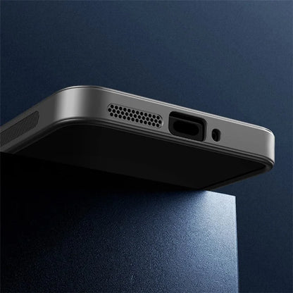 For vivo iQOO Z9x 5G Case Lens Film Hidden Kickstand Phone Cover Works with Magnetic Car Mount