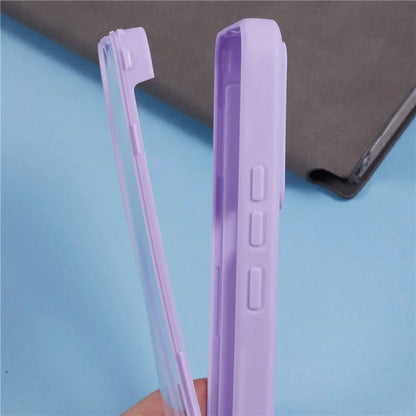 For Xiaomi Poco X6 Pro 5G / Redmi K70 5G / K70E 5G Case Acrylic+TPU Clear Phone Cover with PET Screen Film