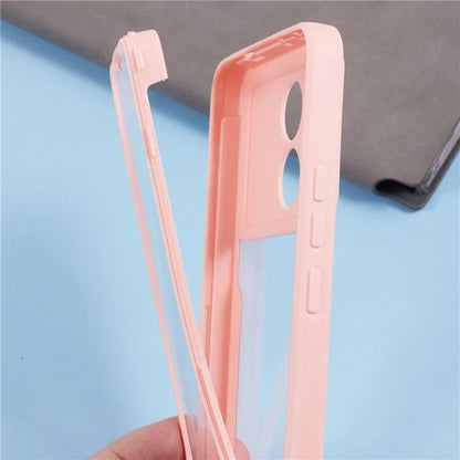 For Xiaomi Poco X6 Pro 5G / Redmi K70 5G / K70E 5G Case Acrylic+TPU Clear Phone Cover with PET Screen Film