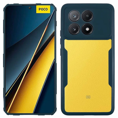 For Xiaomi Poco X6 Pro 5G / Redmi K70 5G / K70E 5G Case Acrylic+TPU Clear Phone Cover with PET Screen Film