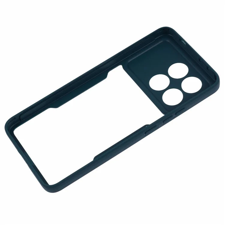 For Xiaomi Poco X6 Pro 5G / Redmi K70 5G / K70E 5G Case Acrylic+TPU Clear Phone Cover with PET Screen Film