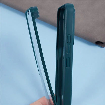 For Xiaomi Poco X6 Pro 5G / Redmi K70 5G / K70E 5G Case Acrylic+TPU Clear Phone Cover with PET Screen Film