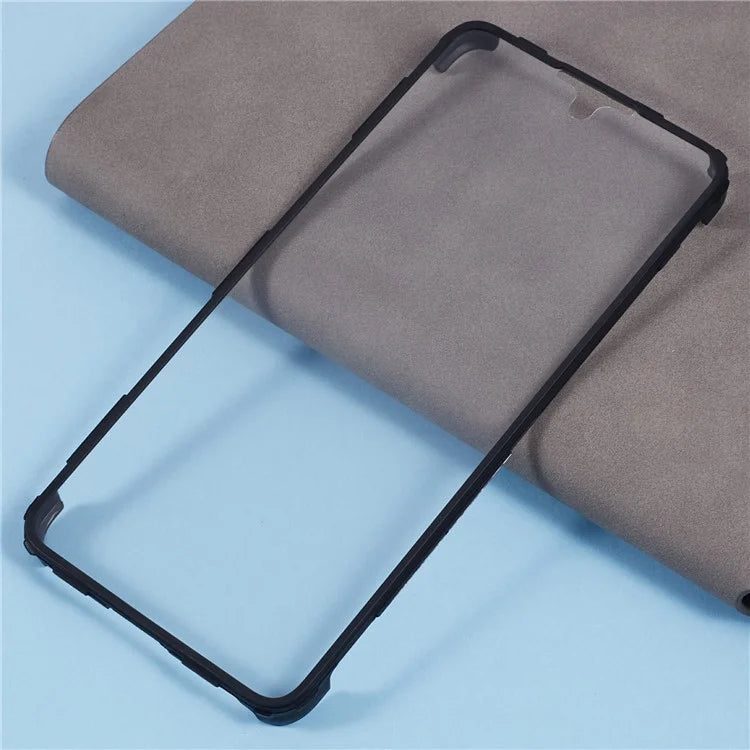 For Xiaomi Poco X6 Pro 5G / Redmi K70 5G / K70E 5G Case Acrylic+TPU Clear Phone Cover with PET Screen Film