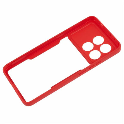 For Xiaomi Poco X6 Pro 5G / Redmi K70 5G / K70E 5G Case Acrylic+TPU Clear Phone Cover with PET Screen Film