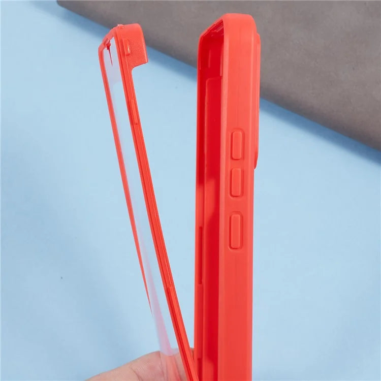 For Xiaomi Poco X6 Pro 5G / Redmi K70 5G / K70E 5G Case Acrylic+TPU Clear Phone Cover with PET Screen Film