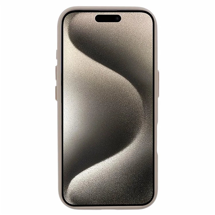For iPhone 16 Cell Phone Cases Drop-Proof Clear Back PC+TPU Cover