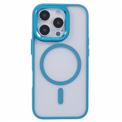 For iPhone 16 Pro Compatible with MagSafe Phone Case Clear PC+TPU Back Cover