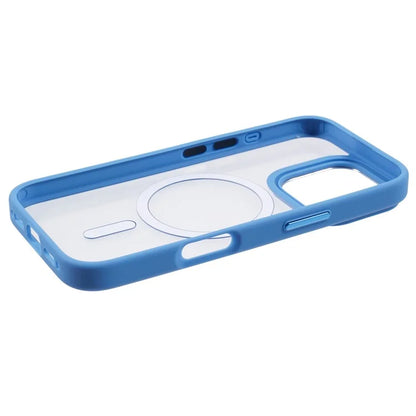 For iPhone 16 Pro Compatible with MagSafe Phone Case Clear PC+TPU Back Cover