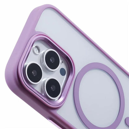 For iPhone 16 Pro Compatible with MagSafe Phone Case Clear PC+TPU Back Cover