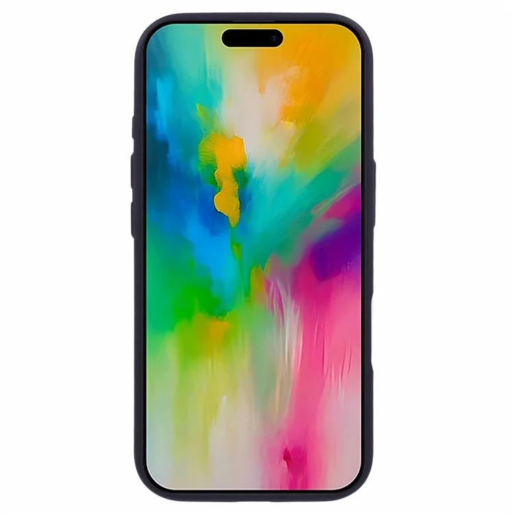 For iPhone 16 Pro Cell Phone Cases Shockproof Clear PC+TPU Back Cover