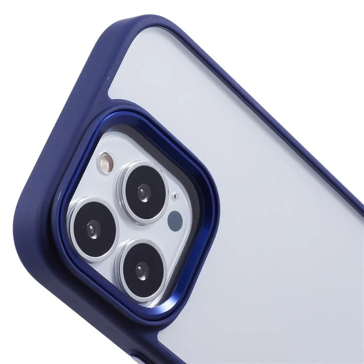 For iPhone 16 Pro Cell Phone Cases Shockproof Clear PC+TPU Back Cover