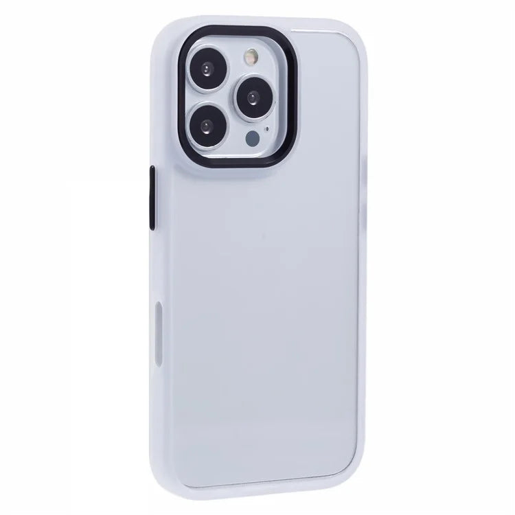 For iPhone 16 Pro Cell Phone Cases Shockproof Clear PC+TPU Back Cover