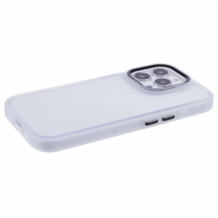 For iPhone 16 Pro Cell Phone Cases Shockproof Clear PC+TPU Back Cover