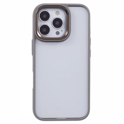For iPhone 16 Pro Cell Phone Cases Shockproof Clear PC+TPU Back Cover