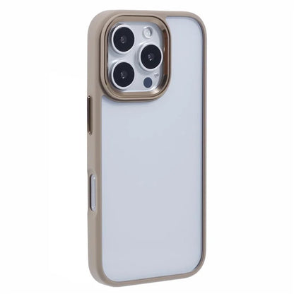 For iPhone 16 Pro Cell Phone Cases Shockproof Clear PC+TPU Back Cover