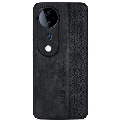 AZNS For vivo S19 Pro 5G Case Leather+TPU Phone Cover Imprinted Pattern