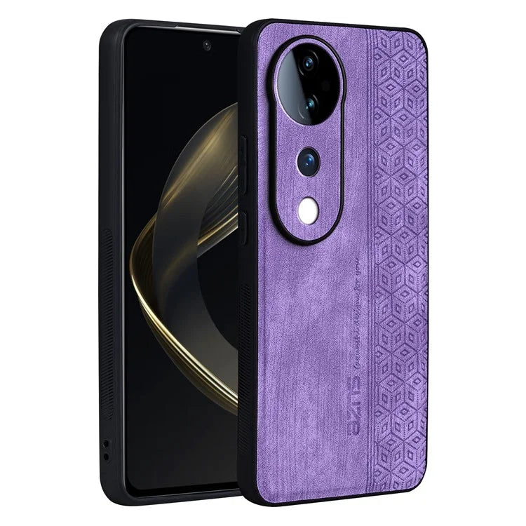AZNS For vivo S19 Pro 5G Case Leather+TPU Phone Cover Imprinted Pattern