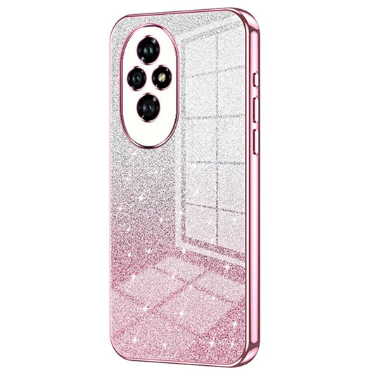 For Honor 200 5G Case Gradient Glitter Anti-Drop Soft TPU Phone Cover