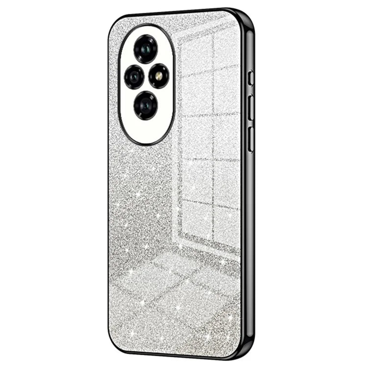 For Honor 200 5G Case Gradient Glitter Anti-Drop Soft TPU Phone Cover