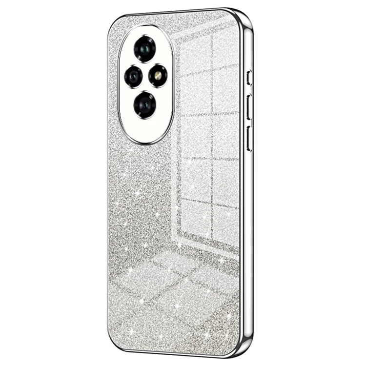For Honor 200 5G Case Gradient Glitter Anti-Drop Soft TPU Phone Cover