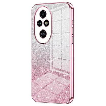 For Honor 200 Pro 5G Case Bling Gradient Glitter Soft TPU Phone Cover