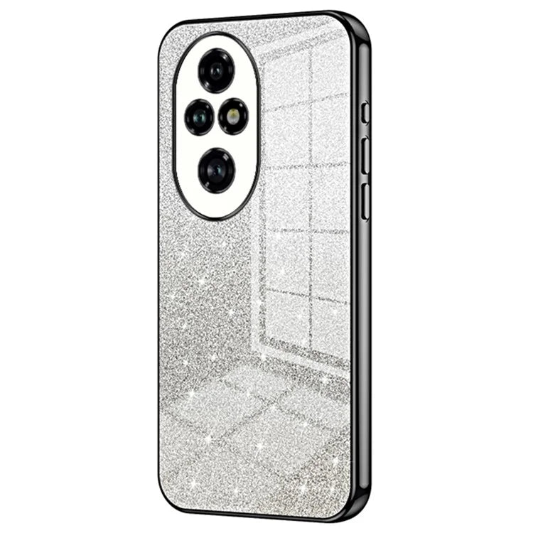 For Honor 200 Pro 5G Case Bling Gradient Glitter Soft TPU Phone Cover