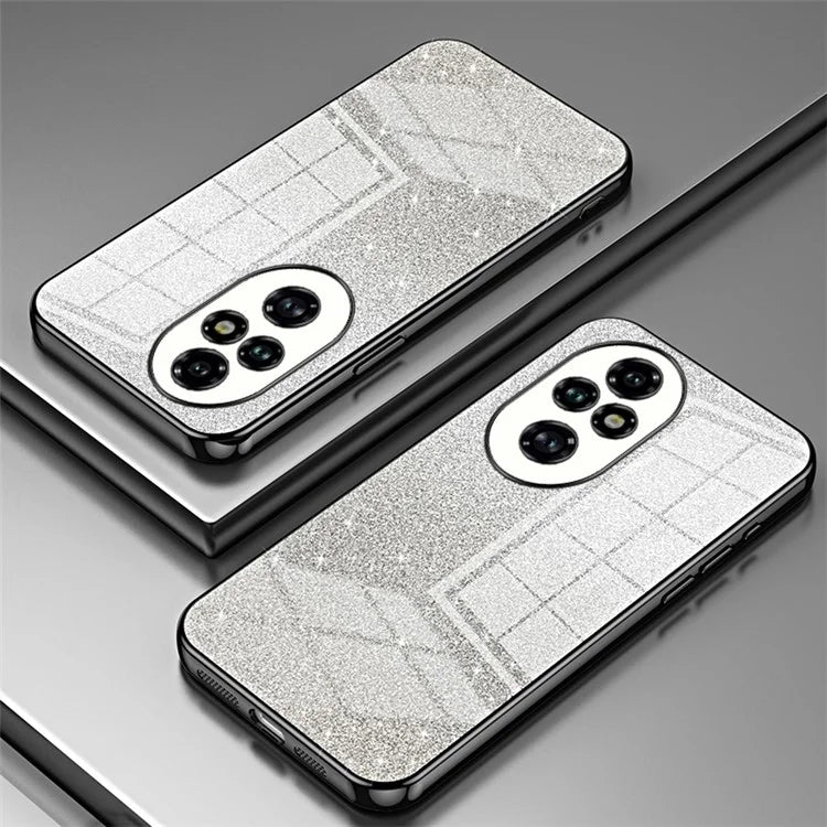 For Honor 200 Pro 5G Case Bling Gradient Glitter Soft TPU Phone Cover