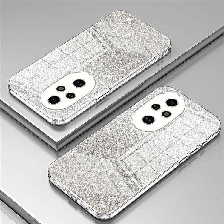 For Honor 200 Pro 5G Case Bling Gradient Glitter Soft TPU Phone Cover