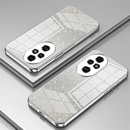 For Honor 200 Pro 5G Case Bling Gradient Glitter Soft TPU Phone Cover
