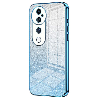 For vivo S19 Pro 5G Case Sparkling Glitter Soft TPU Gradient Color Phone Cover
