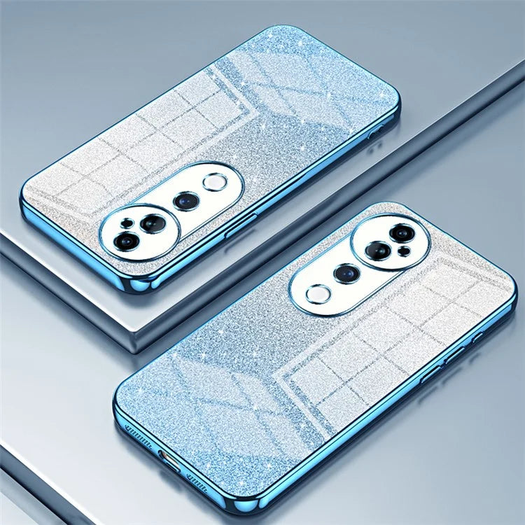 For vivo S19 Pro 5G Case Sparkling Glitter Soft TPU Gradient Color Phone Cover